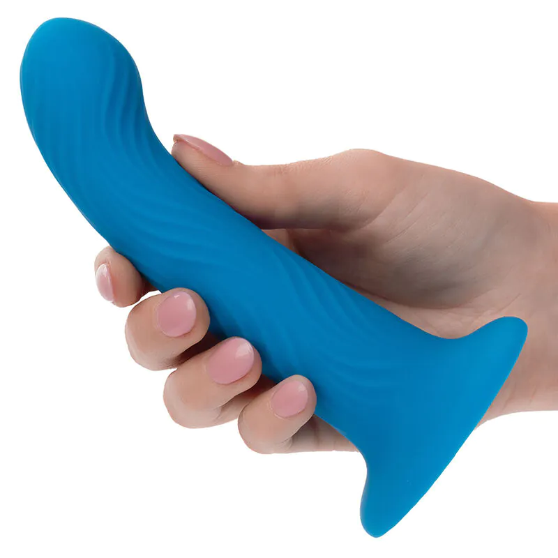 Calexotics Wave Rider – Πρωκτικό Dildo με Βεντούζα & Κυματιστή Υφή 13cm