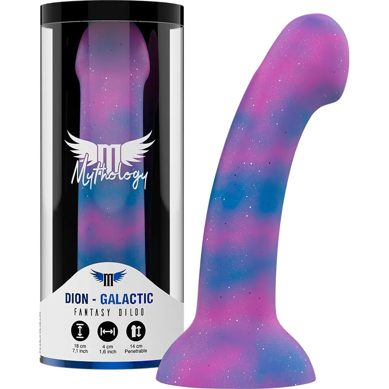 Mythology Dion Galactic – Κλασικό Dildo με Βεντούζα 18cm